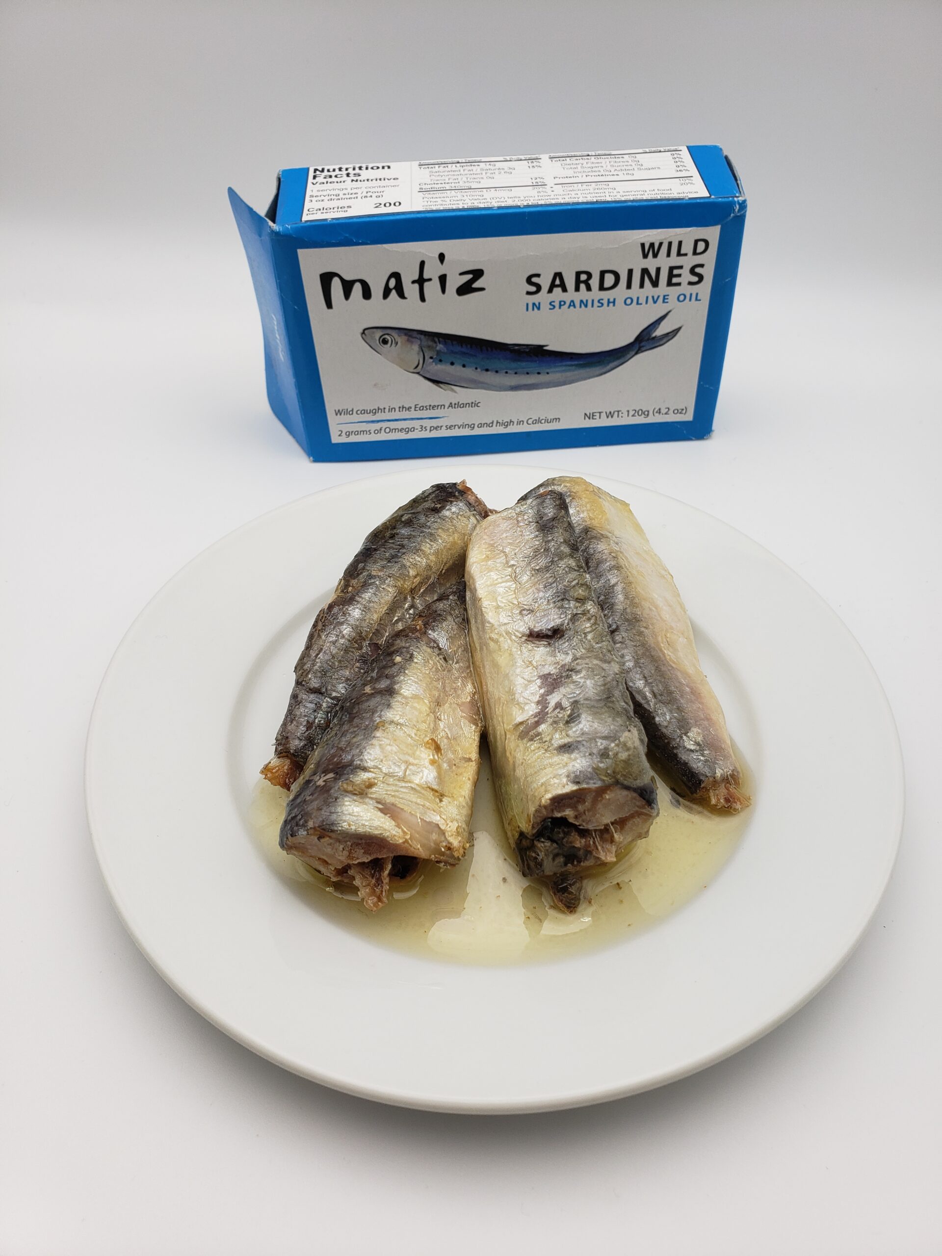 Matiz Sardines in Spanish Olive Oil Rainbow Tomatoes Garden