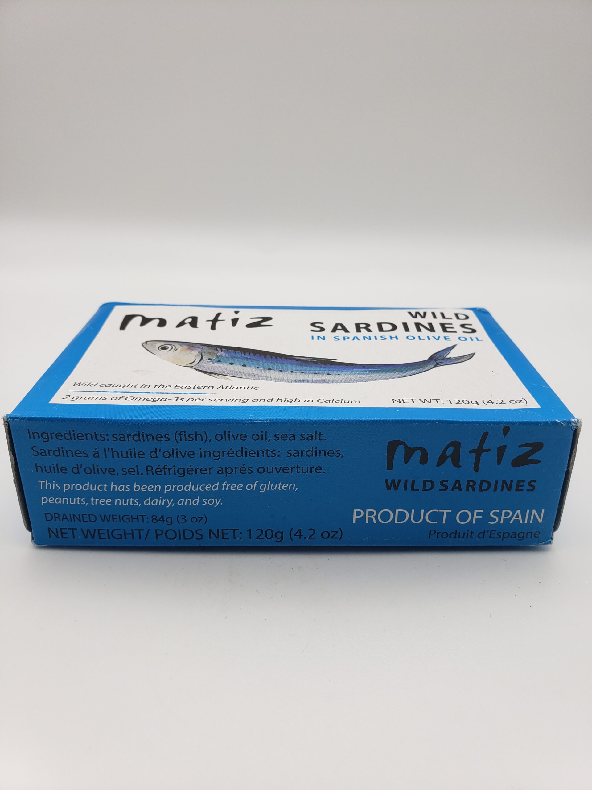 Matiz Sardines in Spanish Olive Oil Rainbow Tomatoes Garden