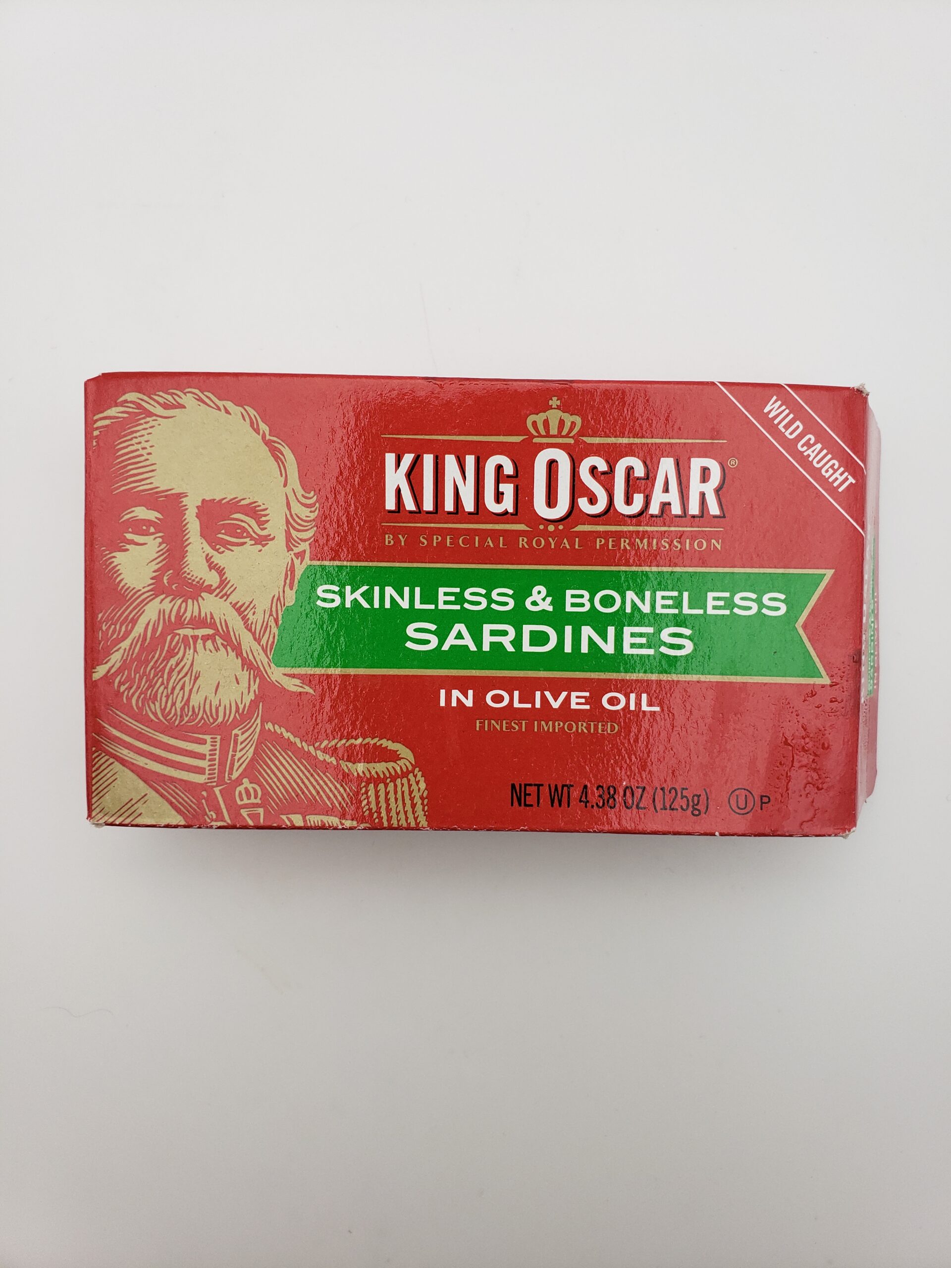 King Oscar Skinless and Boneless Sardines in Olive Oil Rainbow
