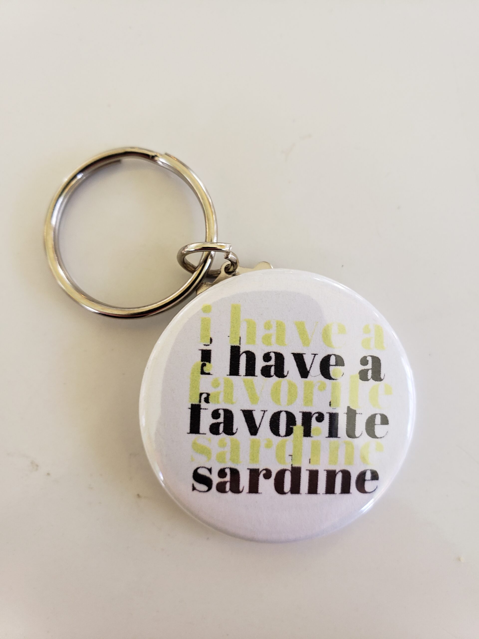 Sardine Keychains Rainbow Tomatoes Garden LLC