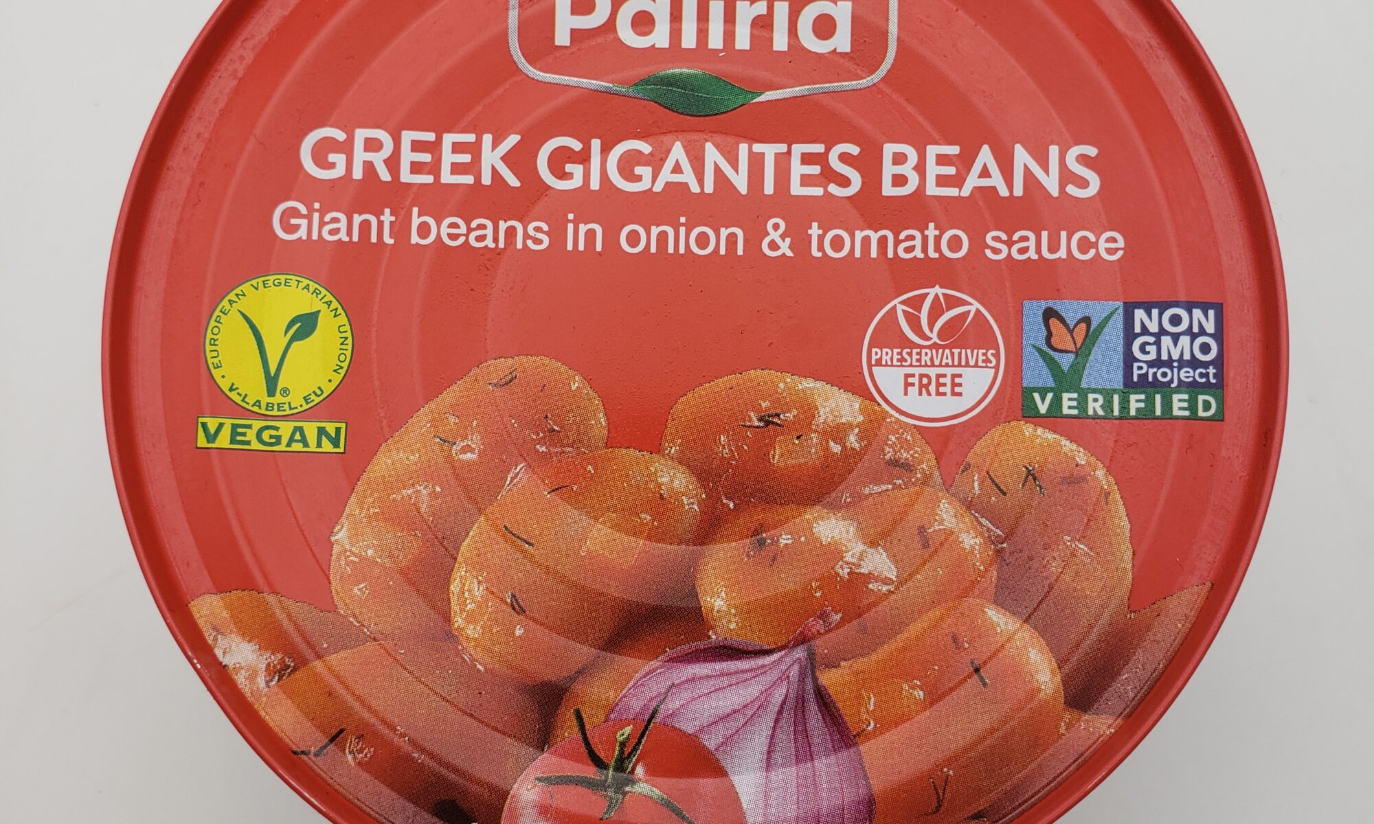 Palirria Gigantes White Beans in Tomato Sauce Rainbow Tomatoes Garden