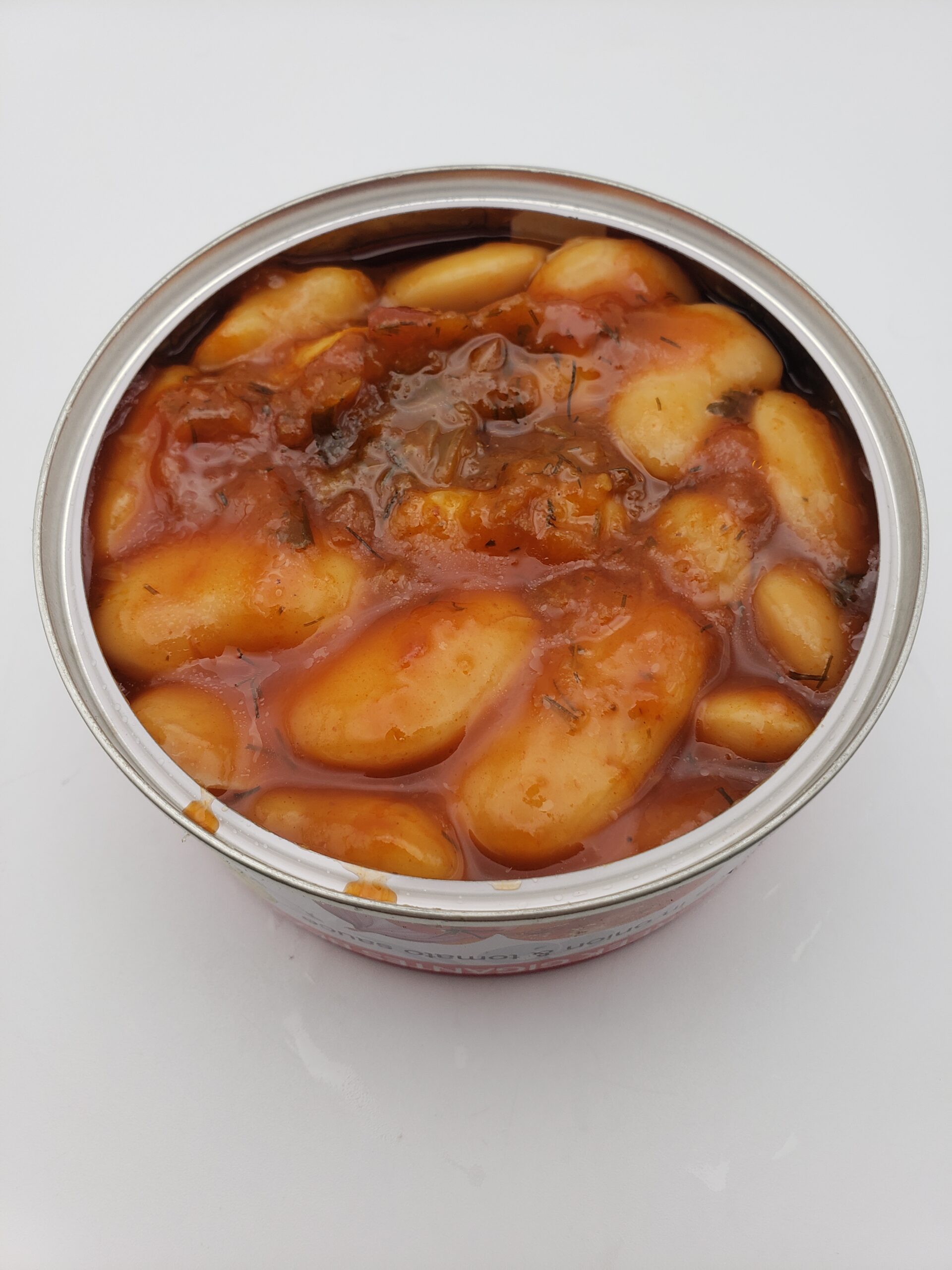 Palirria Gigantes White Beans in Tomato Sauce Rainbow Tomatoes Garden