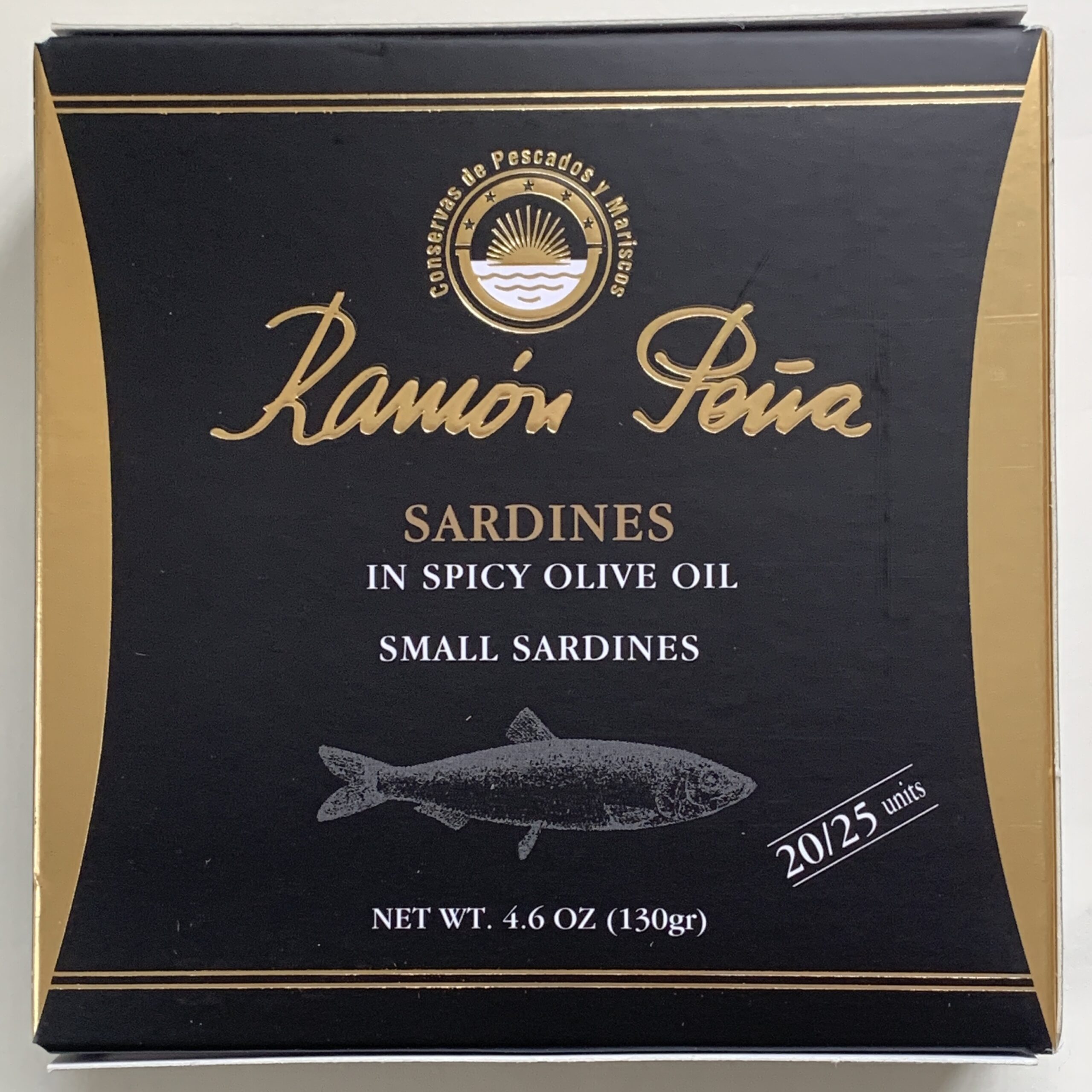 Ramón Peña Sardines in Spicy Olive Oil 20/25, Gold Line - RTG.fish ...