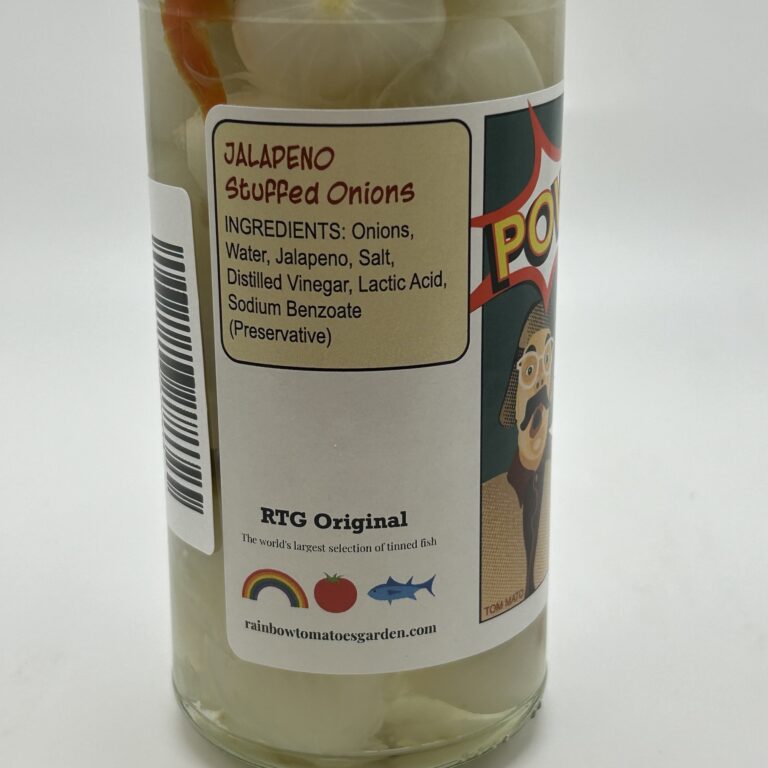 POW! Jalapeno Stuffed Cocktail Onions Rainbow Tomatoes Garden