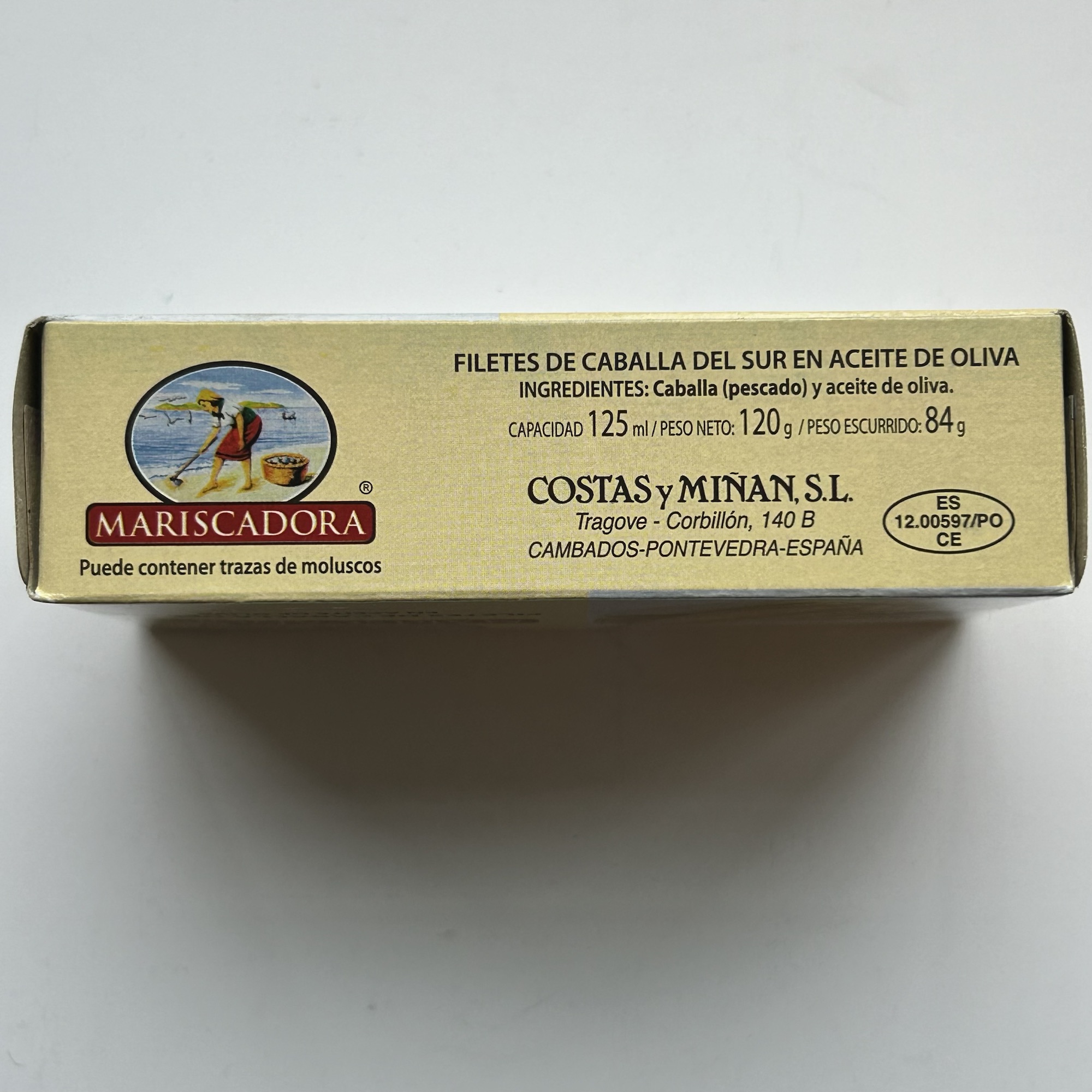 Mariscadora Mackerel Fillets in Olive Oil Rainbow Tomatoes Garden